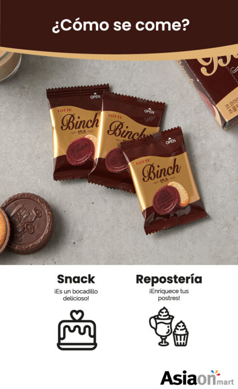 Lotte Binch Galleta con Chocolate 120gr - Asiaon Mart