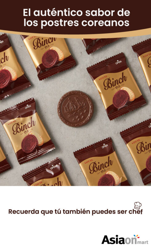 Lotte Binch Galleta con Chocolate 120gr - Asiaon Mart