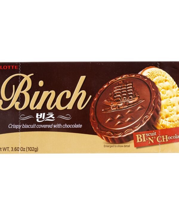 Lotte Binch Galleta con Chocolate 102gr