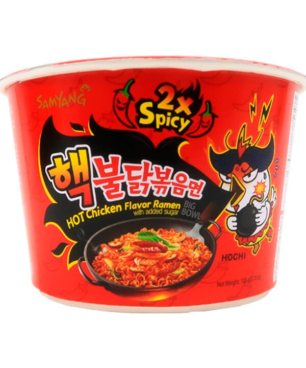 Samyang Buldak Hot Chicken 2X Spicy Bowl 105gr
