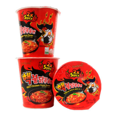 Samyang Hot Chicken 2X Spicy Cup 70gr - Image 2