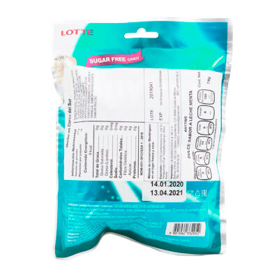 Lotte Anytime Milk Mint 60 gr - Image 4