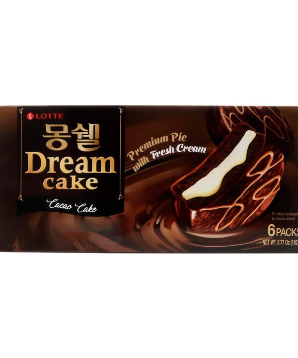 Lotte Dream Cake Cacao 6pz 204g