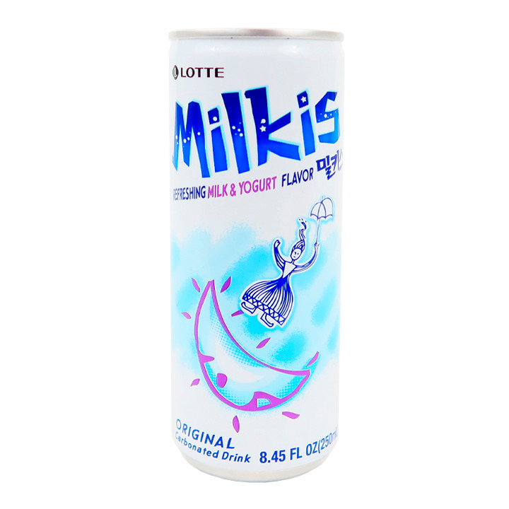 Lotte Milkis Original 250ml - Bebida Carbonatada - Asiaon Mart