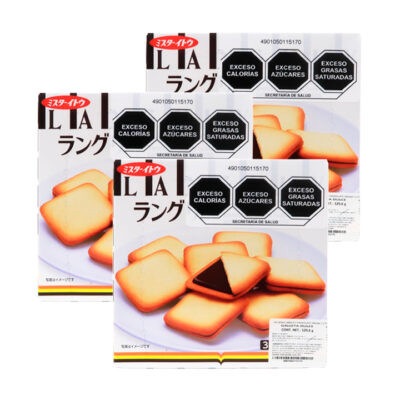 Galleta Languly Chocolate Ito Seika 129gr - Image 2