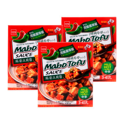 Wang Salsa Mabo Tofu Mild Hot 130gr - Image 2