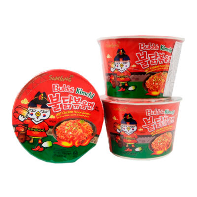 Samyang Hot Chicken Kimchi Bowl 105gr - Image 3