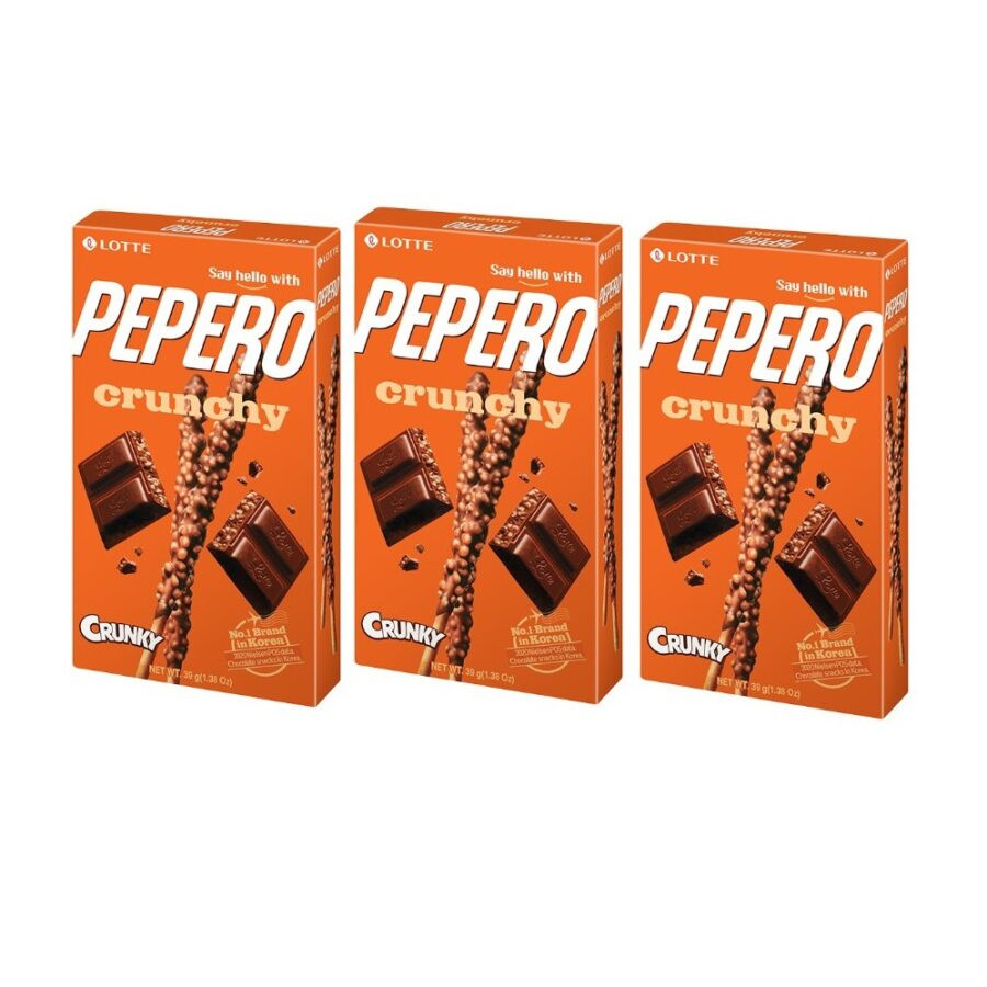 Lotte Pepero Crunchy 39gr - Image 4