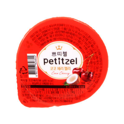 CJ Petitzel Gelatina Jelly Fruta Cereza y Coco 90gr