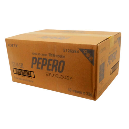 Lotte Pepero White Cookie 40pzs