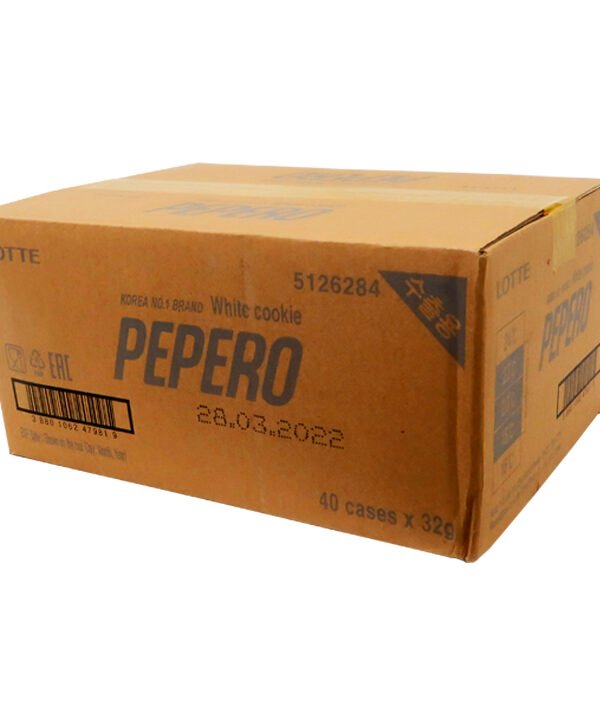 Lotte Pepero White Cookie 40pzs