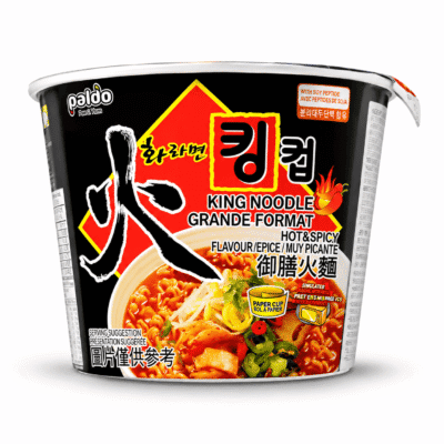 Paldo Hwa Ramyun King Cup 110 g Ramen Coreano Picante en Vaso