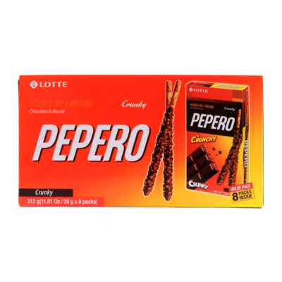 Lotte Pepero Crunky 8Pack