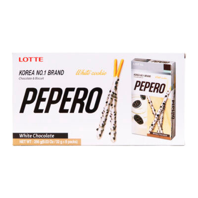 Lotte Pepero White Cookie 8Pack