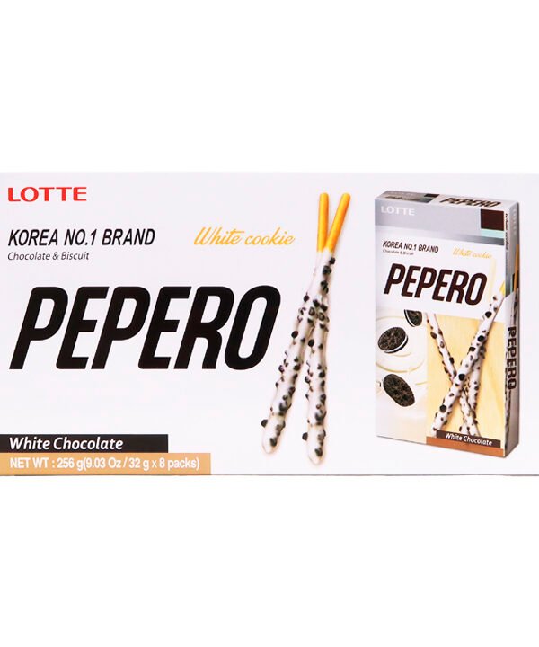 Lotte Pepero White Cookie 8Pack