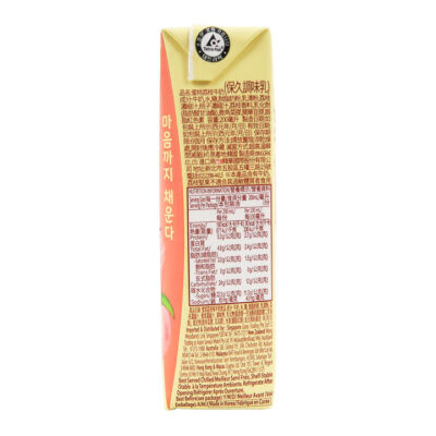 Binggrae Leche Sabor Lychee y Durazno 200ml - Image 4