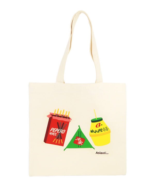 Tote bag Snacks Coreanos