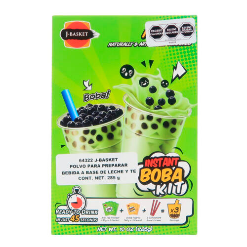 J Basket Instant Boba Kit Matcha