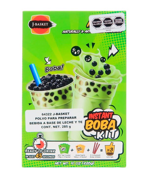 J Basket Instant Boba Kit Matcha