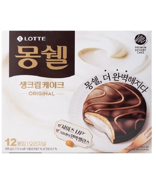 Lotte Dream Cake Cream 12 Pzas