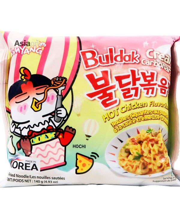Samyang Buldak Hot Chicken Cream Carbonara 140gr