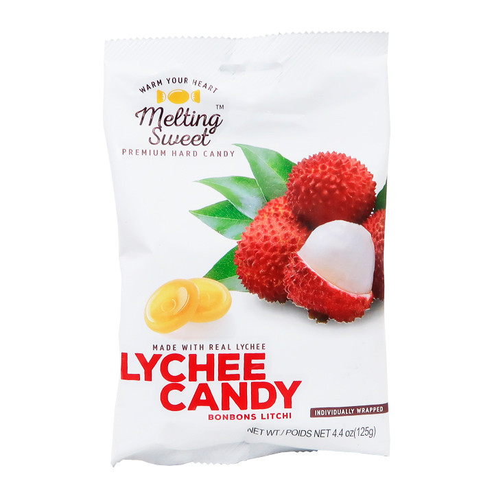 Melting Sweet Lychee Candy 125gr Asiaon Mart 7945