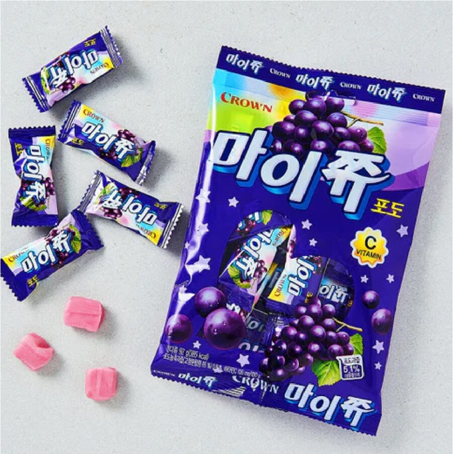 Crown Mychew Dulces Sabor Uva 92g - Image 4