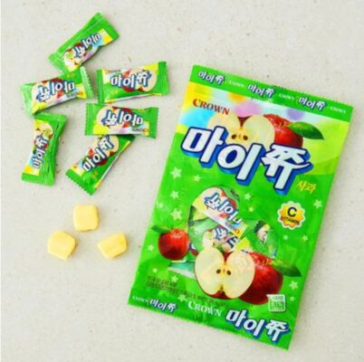 Crown Mychew Dulces Sabor Manzana 92g - Image 4
