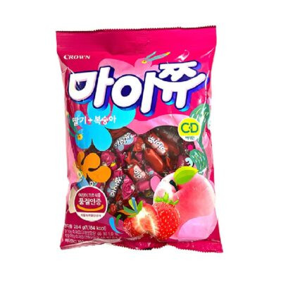 Crown Mychew Dulces Sabor Durazno 92g - Image 4