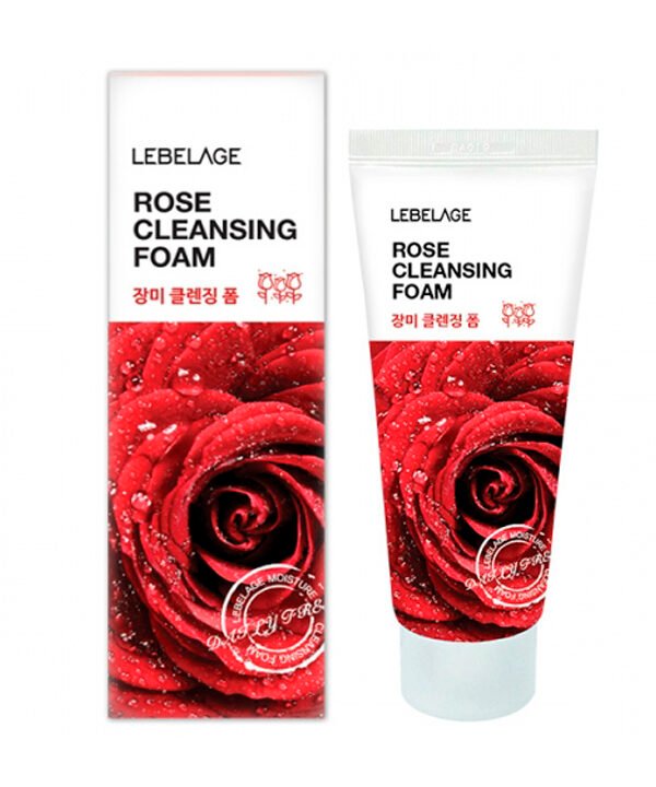 Lebelage Espuma Limpiadora Rosas