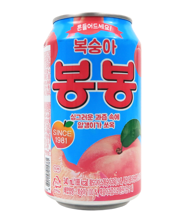Bong Bong Jugo De Durazno 340ml