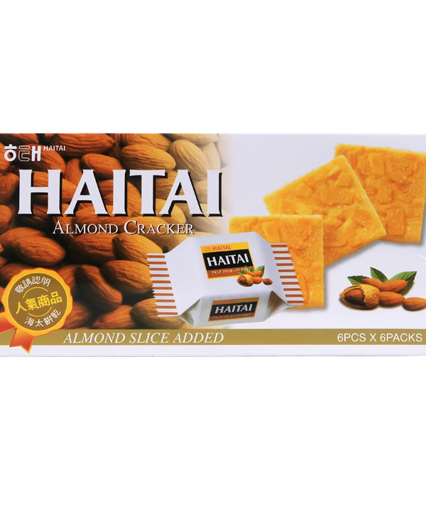 Haitai Almond Crackers 133g