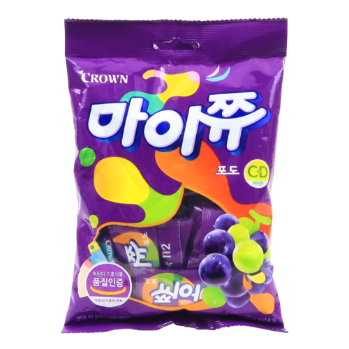 Crown Mychew Dulces Sabor Uva 92g