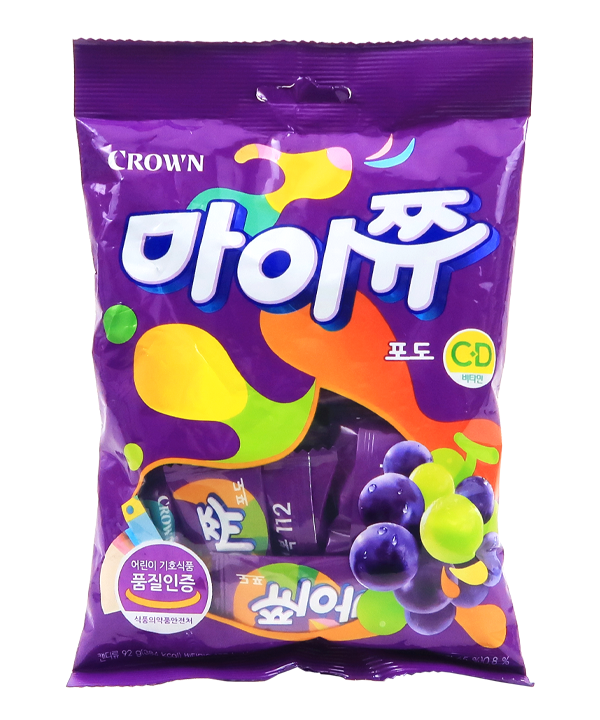 Crown Mychew Dulces Sabor Uva 92g