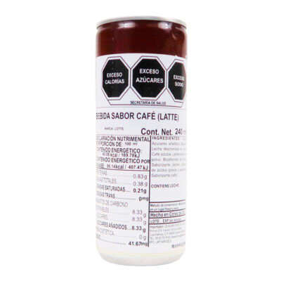 Lotte Let’s Be Coffee Time Latte 240ml - Image 2