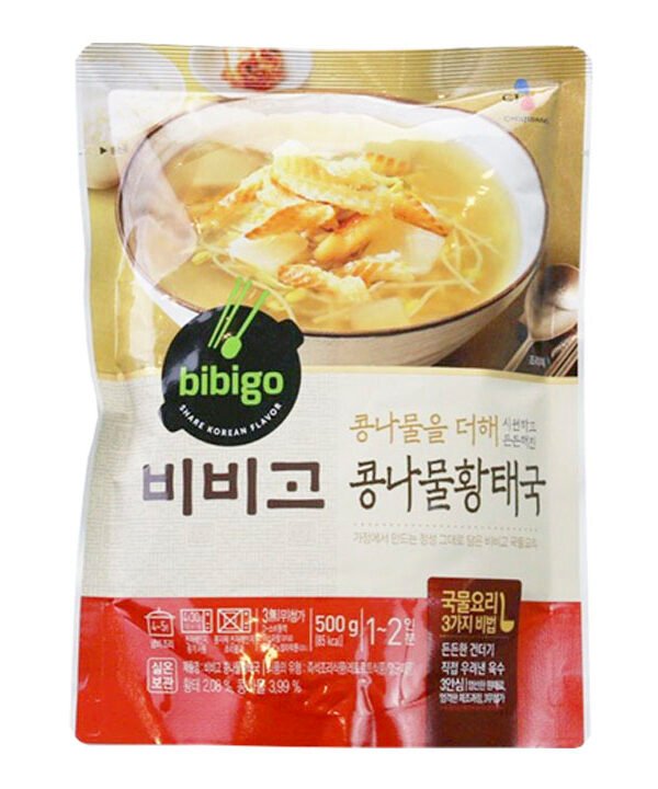 CJ Bibigo Sopa de Verduras con Pescado 500g