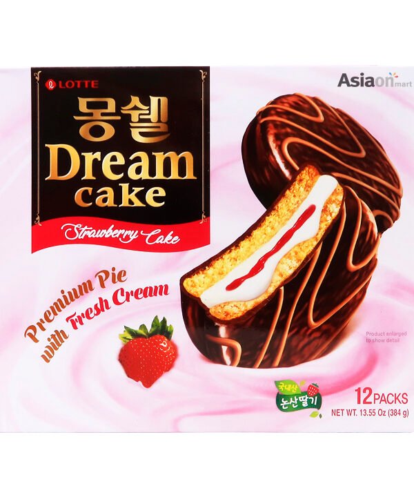 Lotte Dream Cake Fresa 12Pzas