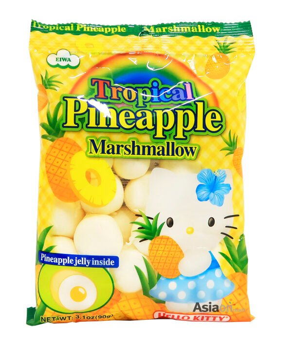 Eiwa Hello Kitty Tropical Marshmallow Pineapple 90gr