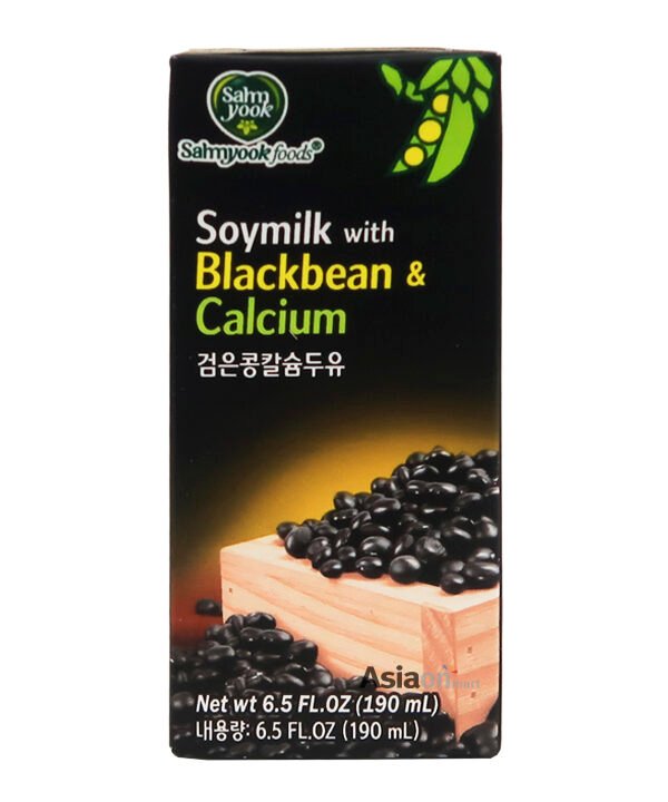 Sahm Yook Leche de Soya con Frijol Negro 190ml