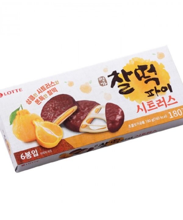 Lotte Rice Pie Citrus 180g
