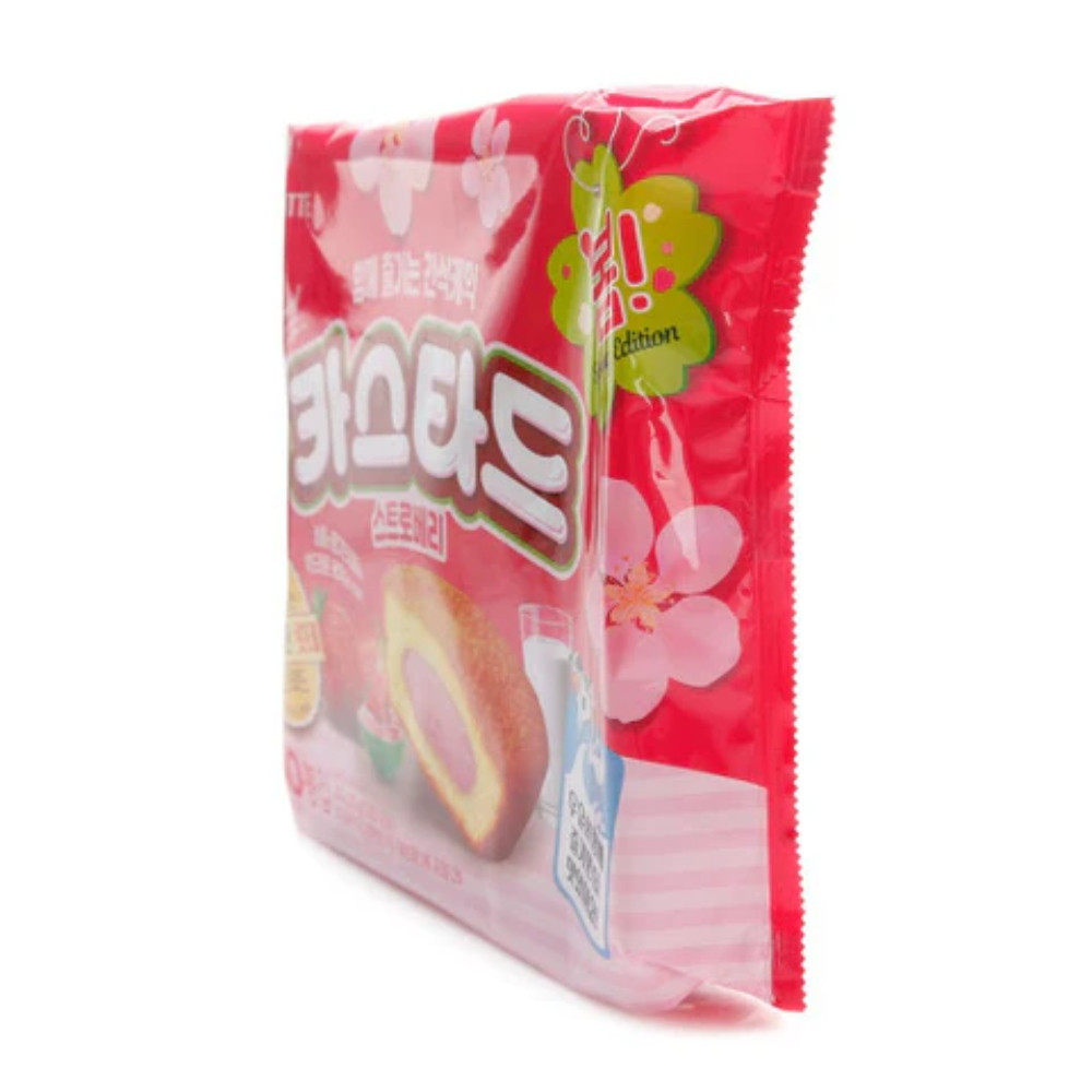 Lotte Custard Cake Fresa 10 Pzas - Image 2