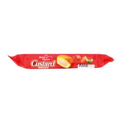 Lotte Custard Cake Fresa 10 Pzas - Image 2