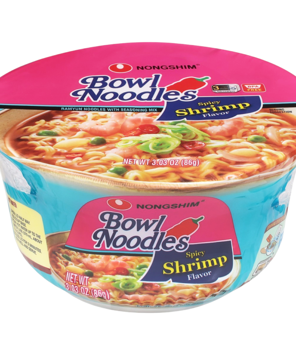Nongshim Bowl Camarón Picante 86g