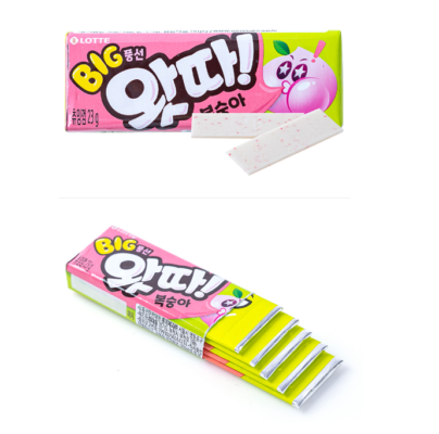 Lotte Bubble Gum Durazno 23g - Image 5
