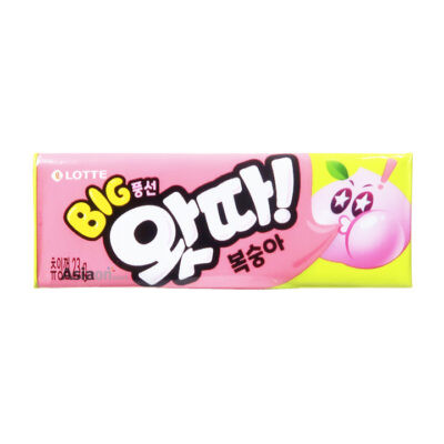 Lotte Bubble Gum Durazno 23g