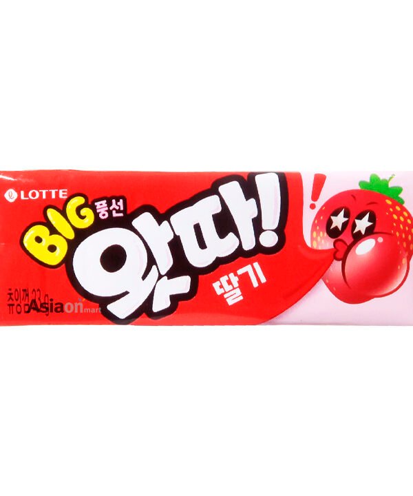 Lotte Bubble Gum Fresa 23g