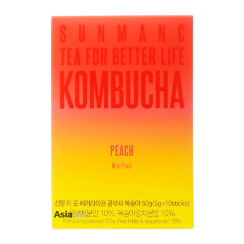 Sunmanc Té Kombucha en Polvo Durazno 50gr