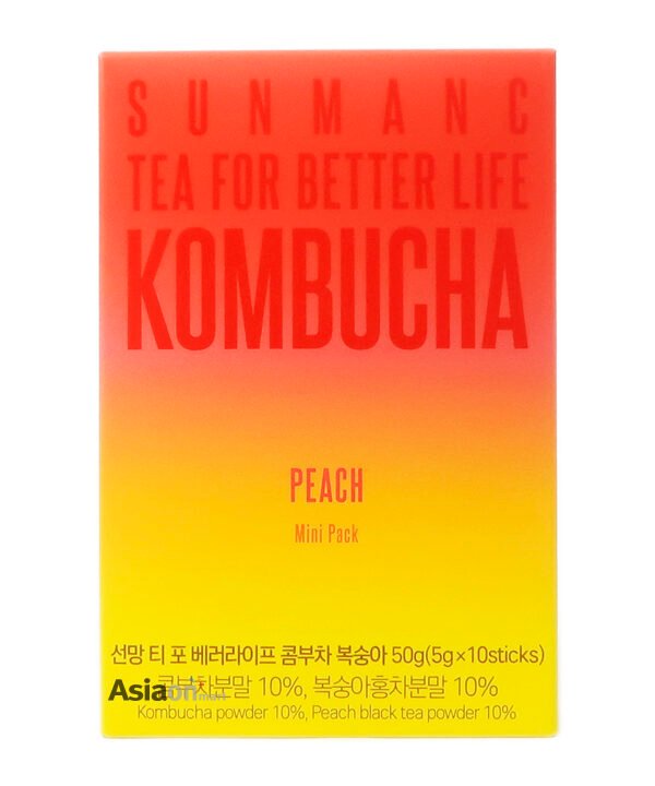 Sunmanc Té Kombucha en Polvo Durazno 50gr