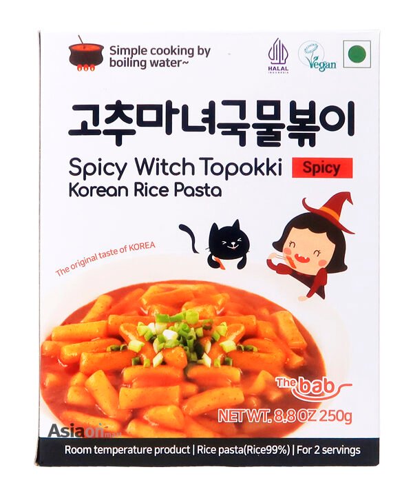 The Bab Spicy Witch Tteokbokki Spicy 205gr