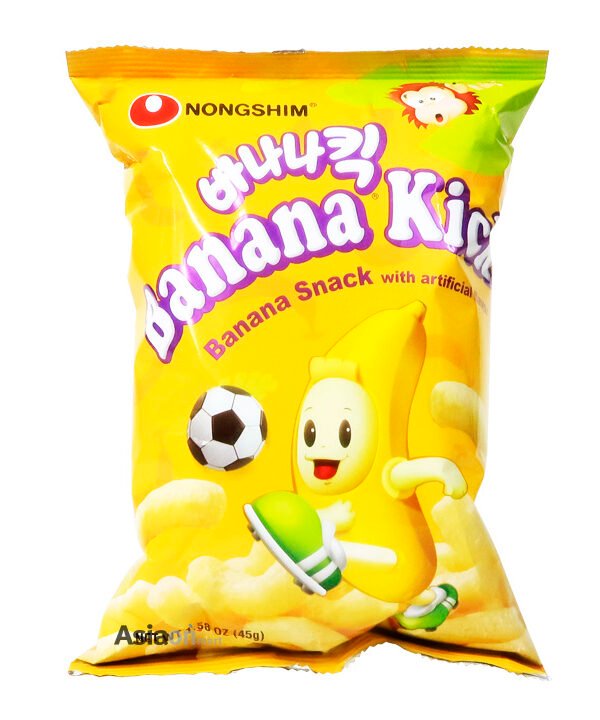 Nongshim Banana Flavored Kicks Snack 45gr